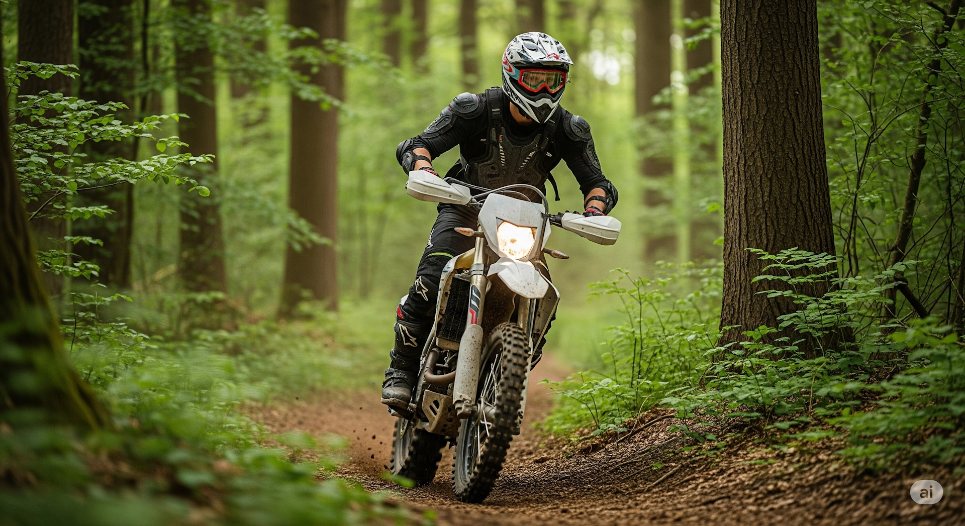 林道走行の必需品！オフロードバイクのプロテクター選び