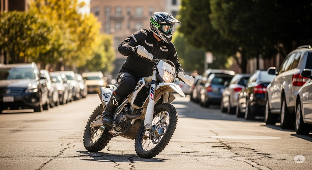 季節別オフロードバイクの服装 街乗りのポイント