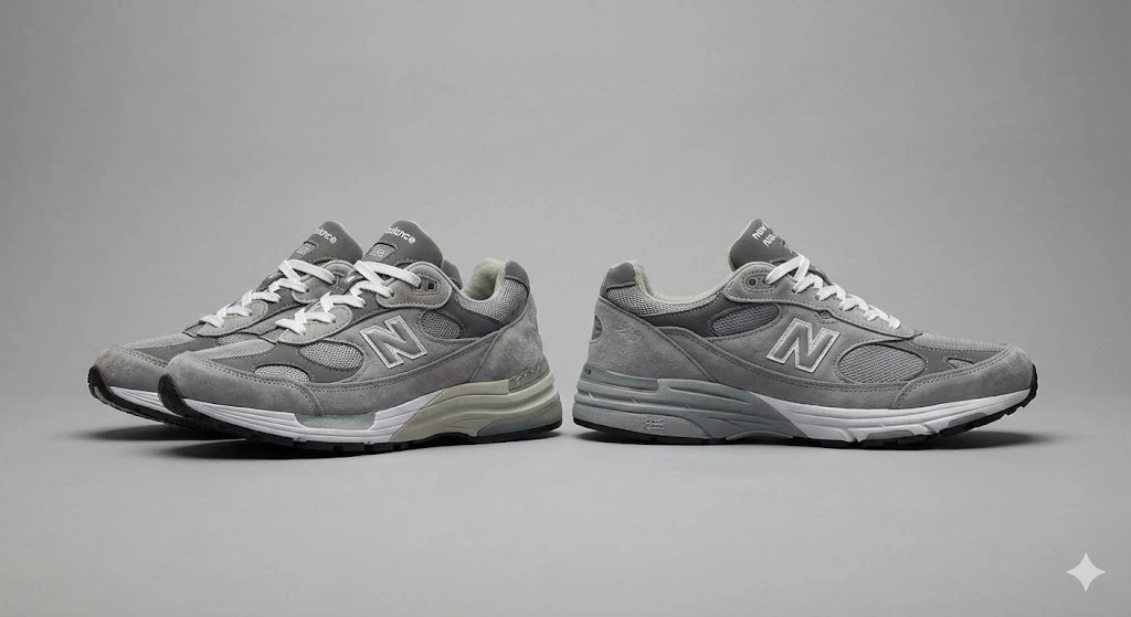 ニューバランス992と993どっちがいいか違いを比較