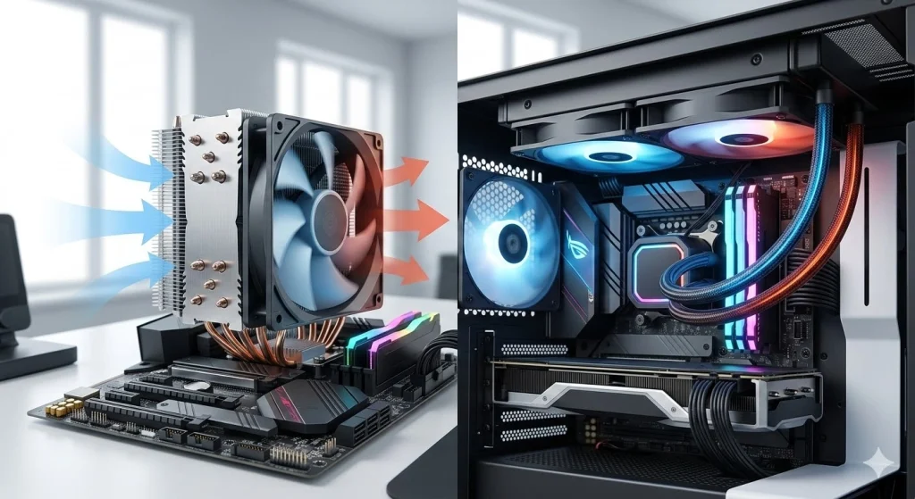 PCの水冷と空冷はどっちがいいのか解説